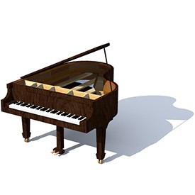 Stienway piano 3D Object | FREE Artlantis Objects Download
